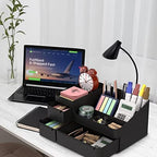 Makeup Organizer with Drawers, Countertop Organizer for Vanity, Bathroom and Bedroom Desk Cosmetics Display Case for Brushes, Lotions, Perfumes, Eyeshadow, Lipstick and Nail Polish - Image 4