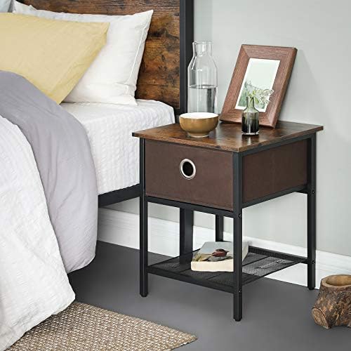 SONGMICS Dresser with 1 Fabric Drawer & 1 Shelf - Image 4