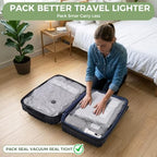 20 Pack Vacuum Storage Bags with Rechargeable Electric Air Pump - Image 6