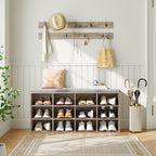 HOOBRO Shoe Storage Bench with Cushion, 39.4" L Entryway Bench - Image 2