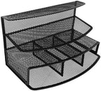 ARTIBETTER 3pcs Desktop File Folder Organizer Mesh Storage Rack File Sorter Office Decor - Image 7