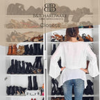 B&B HARDWARE Cabinet Shelves - Melamine 3/4'' Thick - Custom Organize Space with Stylish Cabinet Melamine Shelves - Perfect Solution for Home & Office - Cut to Size (3" Depth X 24 Inches Length) - Image 6