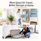 HOUSE DAY Vacuum Storage Bags for Travel 15-Pack, Premium Space Saver Bags - Image 5