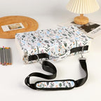 384 Slots Pencil Case, 4-Layer Organizer with Shoulder Strap - Image 6