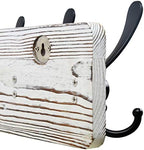 SKOLOO Rustic Wall Mounted Coat Rack: 16" Stud Spacing, Pine Real Wood Plank Wall Coat Rack with 5 Triple Hooks, Farmhouse Coat Hanger Wall Mount for Hanging Backpack Jacket Coat Hat - Image 5