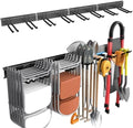 WALMANN Wall Mounted Garden Tool Rack Garage, Folding Chair Storage Rack by WALMANN
