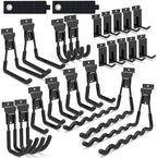 Slatwall Hooks 24 Pack Heavy Duty Multi Sizes Slatwall Accessories by LAOFEEI