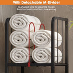3-Tier Expandable Towel Racks for Bathroom, Narrow Towel Rack - Image 3