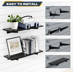 35Pcs Slatwall Accessories Kit, with Slatwall Hooks, Baskets, Shelves, Bins - Image 6