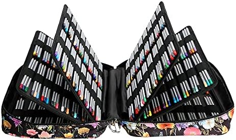 Lbxgap 480 Slots Colored Pencil Case w/Handle & Shoulder Strap - Image 2