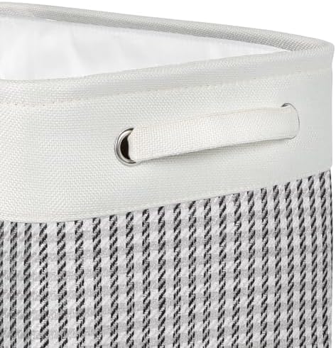 Fabric Storage Bins for Shelves, Rectangle Storage Basket, 3 Pack - Image 3