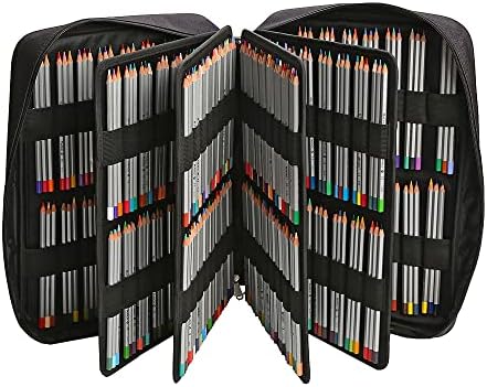 Lbxgap 480 Slots Colored Pencil Case w/Handle & Shoulder Strap - Image 3