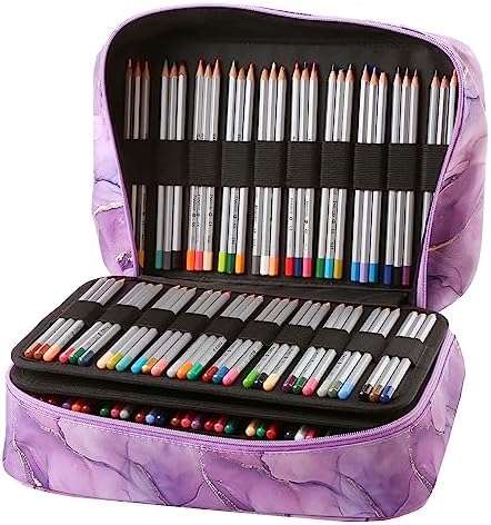 360 Slots Colored Pencil Case w/Handle & Shoulder Strap - Image 3