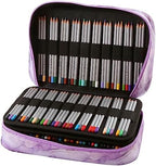 300 Slots Colored Pencil Case w/Handle & Shoulder Strap - Image 3