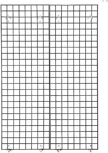Grid Panel for Retail Display – Perfect Metal Grid for Any Retail Display, 1’ Width x 5’ Height, 3 Grids Per Carton (Chrome) - Image 4