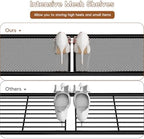4 Tier Metal Shoe Rack for Entryway, 31" Wide Shoe Storage Organizer - Image 6