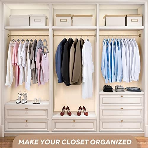 Plastic Hangers Grey Clothes Hanger 30 Pack - Image 6