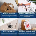 Custom Made New Home Stamper - Portable Pre-Inked Stamp for Veil Envelopes, Ideal for Islamic Cultural Center Members, Eye-Catching Design, 1-5/8 Size, Ideal for New Home Announcements - Image 3
