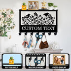 Dyoart Custom Flowers Bird Key Holder Wall Mount with Shelf Home Decor Gift - Image 5