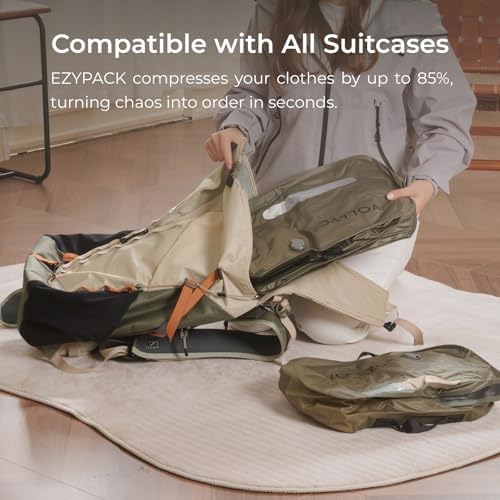 Travel Vacuum Bags with Pump, 25L Large Capacity Vacuum Bags for Travel, IPX7 Waterproof, Travel Essentials Compression Bags for Luggage Backpack Suitcase Home Storage - Image 5