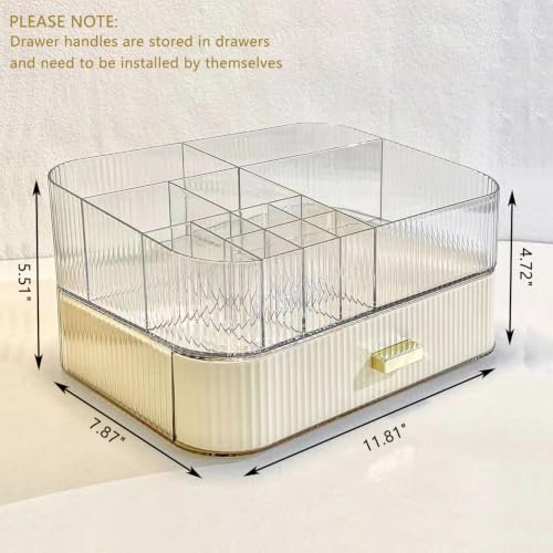 Makeup Organizer with Stackable Drawers, Bathroom Counter Organizer. - Image 3