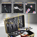 Professional Barber Tool Case & Hair Clipper Organizer with Barber Tray - Image 3