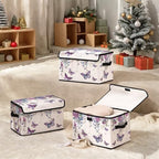 Fabric Storage Bins with Lids,Under Bed Storage Containers 3Pack - Image 6