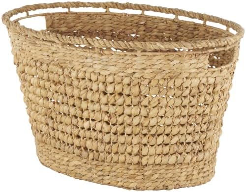 Deco 79 Seagrass Storage Basket, Basket 30" x 21" x 17", Brown by Unknown