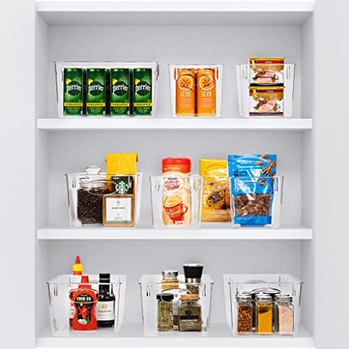 Sorbus Fridge Organizers and Storage, Clear Plastic Bins (Small, 4 Pack) - Image 5