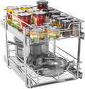 Pull Out Cabinet Organizer,14¼'' Slide Out Kitchen Organizers and Storage by ZOINLIY