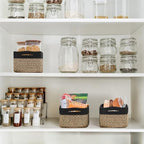 Goodpick 3Pack Wicker Storage Baskets for Closet, 11 x 7 x 4.5 - Image 7