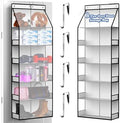 PAULONE 6-Tier Over The Door Shoe Organizer, 71" Hanging Shoe Rack with 2-Size Deep Pockets, 98 lbs Sag-Proof Capacity for Closet Entryway RV by Unknown