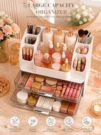 Large Makeup Organizer Countertop for Vanity Skincare Organizers - Image 3