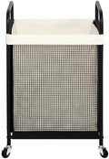 STO STO Laundry Hamper, 90L Rolling Laundry Sorter Cart with Removable and Washable Liner Bag, Clothes Hamper with Wheels and Metal Handle for Laundry Room and Bedroom by STOSTO