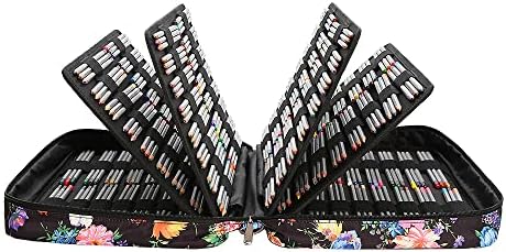 Lbxgap 480 Slots Colored Pencil Case w/Handle & Shoulder Strap - Image 3