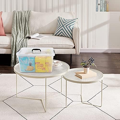 4-Pack 17.5 Quart Clear Storage Box, Plastic Storage Bins with Lids - Image 6