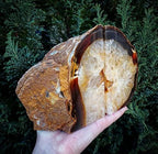 AMOYSTONE Natural Agate Bookends Weighted Book Stopper for Large Hardcovers - Image 2