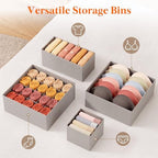 Lifewit Underwear Drawer Organizer for Closet 16 Pack - Image 3