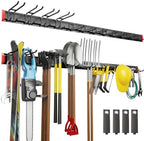 monTEK 80" Garage Tool Organizer Wall Mount, 800 LBS Heavy Duty Tool Rack by monTEK