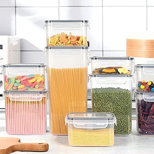 24pcs Airtight Containers, Clear Stackable Dry Food Storage - Image 5