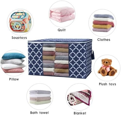 Storage Bags 100L 6Pack Clothes Organization and Storage Containers - Image 5