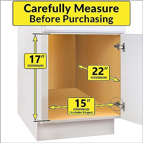 LYNK PROFESSIONAL® Pull Out Cabinet Organizer, 2-Tier Slide Out Drawer - Image 4