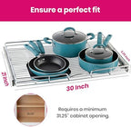 HOLDN’ STORAGE Pull Out Cabinet Organizer, 30”W x 21”D Cabinet Drawer - Image 3