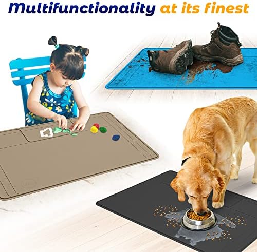 The Original Under Sink Mat - Silicone Waterproof mat, Trimmable, Easy to Clean, Kitchen Cabinet Liner, Under Sink Protector mats, Drip Tray with Lip - 34" x 22" or Smaller - Image 5