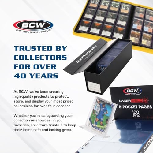 BCW Graded Shoe Storage Boxes, Holds 300+ Toploaders or 100 Slabs, 10 Pack - Image 6