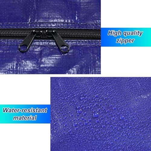 4 Pcs 66 Gallon Extra Large Moving Bags Heavy Duty Storage Bag - Image 4