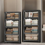 UAMFURI Stackable Storage Bins, 896QT Collapsible Drawers with 2 Lids by UAMFURIDirect
