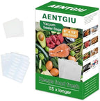 AENTGIU 400 Vacuum Sealer Storage Bags, 8x12 Inch Seal a Meal Bags by AENTGIUEnjoyHomeKitchen