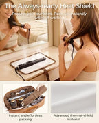 BAGSMART Hair Tools Travel Bag for Shark Flexstyle, Vegan leather - Image 3