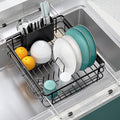 TOOLF in Sink Dish Drying Racks, Large Dish Drainer with Utensil Holder by TOOLF